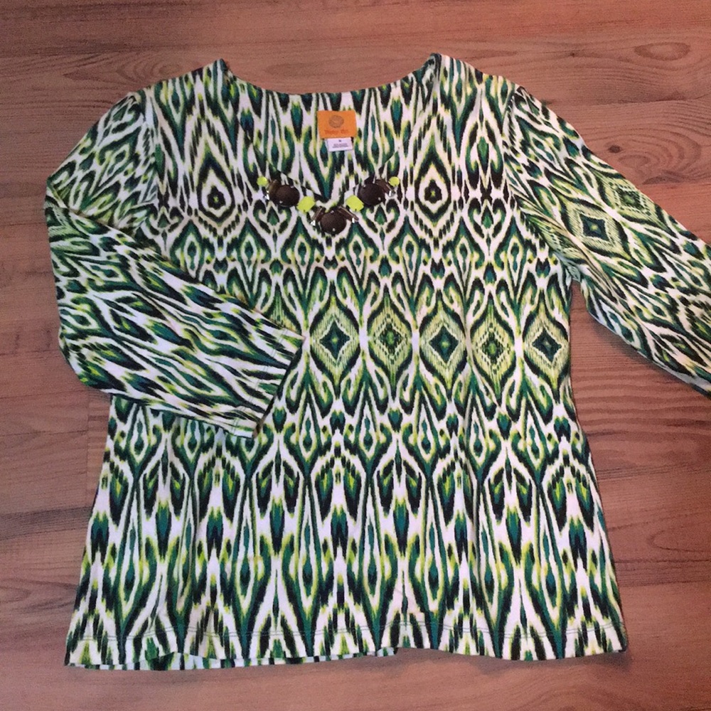 Ruby Rd.  top with beading